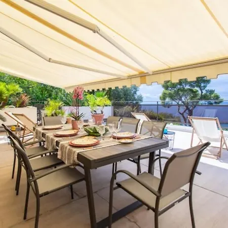 Pour 6 Avec Magnifique Terrasse De 114m2 Et Vue Panoramique Lejlighed *