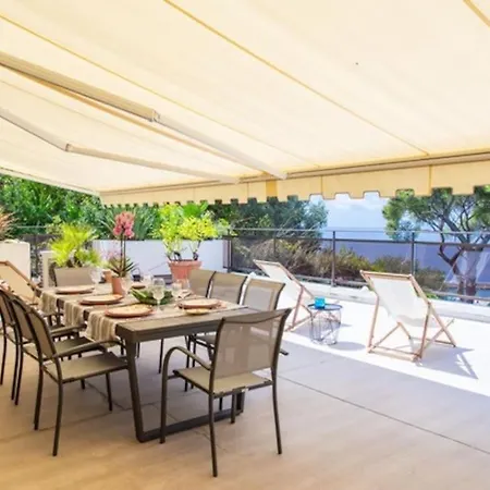 Lejlighed Pour 6 Avec Magnifique Terrasse De 114m2 Et Vue Panoramique